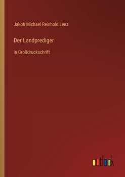 Paperback Der Landprediger: in Großdruckschrift [German] Book