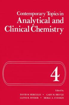 Paperback Contemporary Topics in Analytical and Clinical Chemistry Book