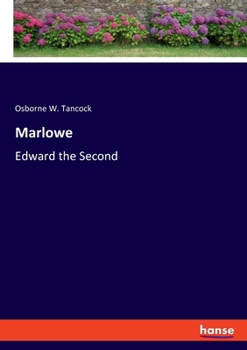 Paperback Marlowe: Edward the Second Book