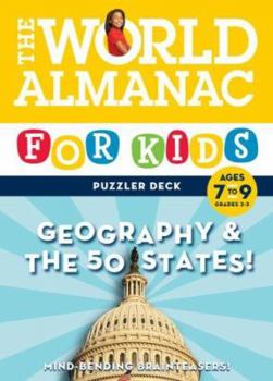 Paperback the-world-almanac-for-kids-puzzler-deck-geography Book