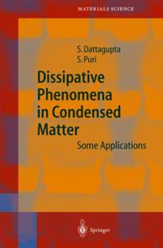 Hardcover Dissipative Phenomena in Condensed Matter: Some Applications Book