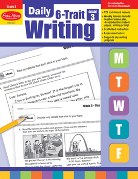 Paperback Daily 6-Trait Writing, Grade 3 Teacher Edition Book