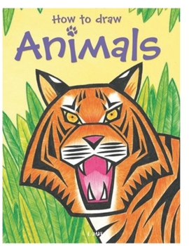 Paperback how to draw animals: coloring book for kids 2-9 years old Book