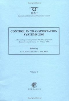 Paperback Control in Transportation Systems 2000 (IFAC Proceedings Volumes) Book