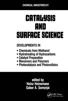 Paperback Catalysis and Surface Science Book