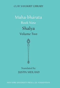 Hardcover Mahabharata Book Nine (Volume 2): Shalya Book