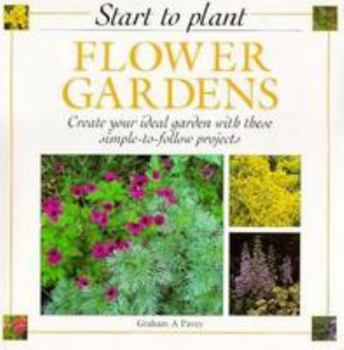 Hardcover Start to Plant: Flower Gardens Book