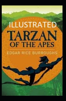 Paperback Tarzan of the Apes Illustrated Book