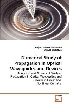 Paperback Numerical Study of Propagation in Optical Waveguides and Devices Book