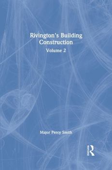 Hardcover Rivington's Building Construction Book