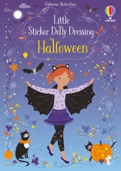 Paperback Little Sticker Dolly Dressing Halloween Book