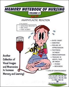 Paperback Memory Notebook of Nursing Vol 2: Volume 2 Another Collection of Visual Images and Mnemonics to Increase Memory and Learning Book