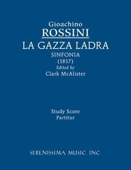 Paperback La Gazza ladra sinfonia: Study score Book