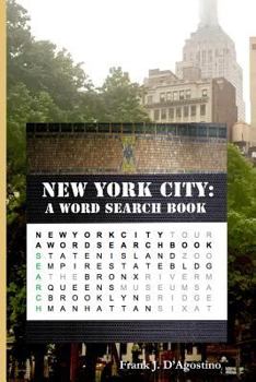 Paperback New York City: A Word Search Book