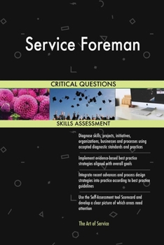 Paperback Service Foreman Critical Questions Skills Assessment Book