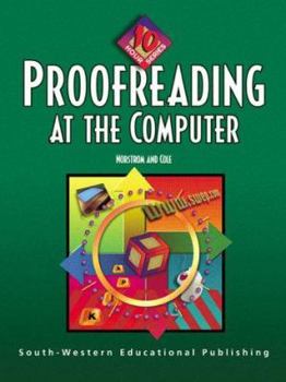 Paperback Proofreading at the Computer: 10-Hour Series [With Disk] Book