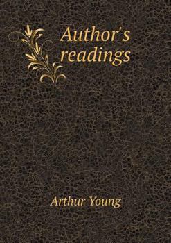 Paperback Author's readings Book