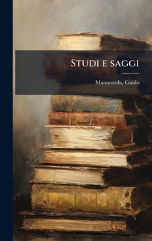 Hardcover Studi e saggi [Italian] Book