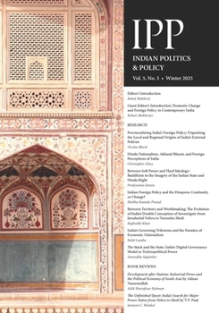 Paperback Indian Politics & Policy: Vol 5, No. 3, Winter 2025 Book