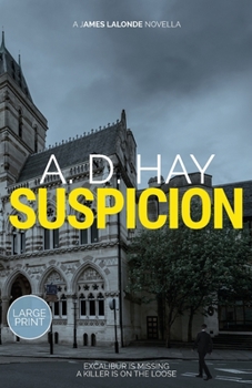 Paperback Suspicion: A James Lalonde Novella [Large Print] Book