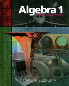 Hardcover Algebra 1: An Integrated Approach Book