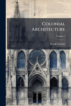 Paperback Colonial Architecture Book