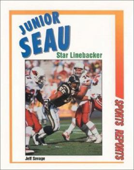 Hardcover Junior Seau: Star Linebacker Book