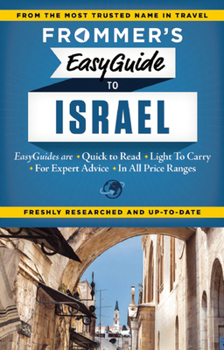 Paperback Frommer's EasyGuide to Israel [With Map] Book