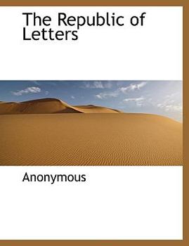 Paperback The Republic of Letters [Large Print] Book