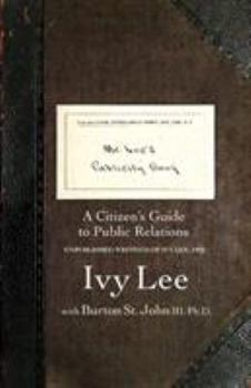 Paperback Mr. Lee's Publicity Book: A Citizen's Guide to Public Relations Book