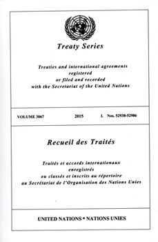 Paperback Treaty Series 3067 Book