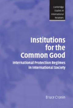 Hardcover Institutions for the Common Good Book