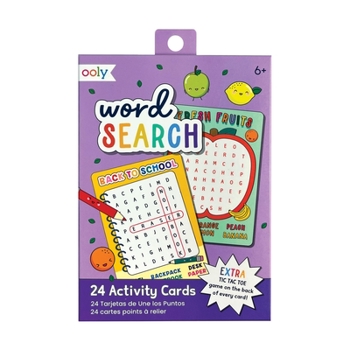 Paper Games: Word Search Activity Cards - Set of 24