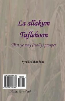 Paperback La Allakum Tuflehoon: That Ye May (Really) Prosper [Urdu] Book