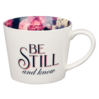 Misc. Supplies Mug Ceramic Be Still Psalm 46:10 Book