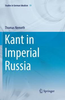 Paperback Kant in Imperial Russia Book