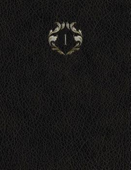 Paperback Monogram "1" Grid Sketchbook Book