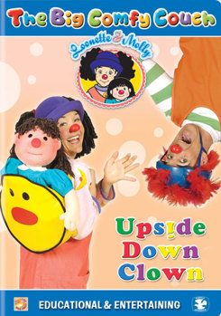 DVD The Big Comfy Couch: Upside Down Clown Book