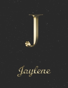 Paperback Jaylene: 1 Year Daily Planner (12 Months) - Yellow Gold Effect Letter J Initial First Name - 2020 - 2021 - 365 Pages for Planni Book