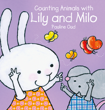 Hardcover Counting Animals with Lily and Milo Book