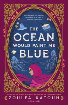 Paperback The ocean would paint me blue Book