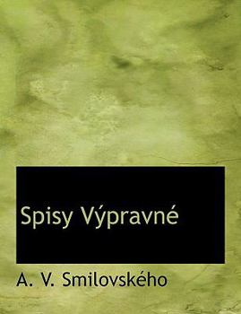 Paperback Spisy V Pravn [Czech] Book