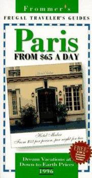 Paperback Frommer's Paris from $65 a Day, 1996 Book