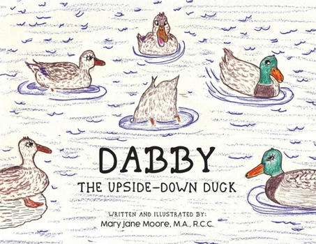 Paperback Dabby The Upside-Down Duck Book