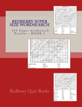 Redberry Super Size Wordsearch: 101 Super Wordsearch Puzzles (Series 300)