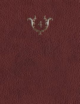 Paperback Monogram "4" Grid Sketchbook Book