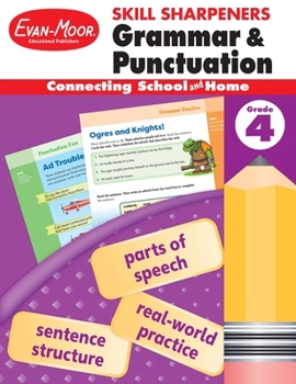 Paperback Skill Sharpeners: Grammar & Punctuation, Grade 4 Workbook Book