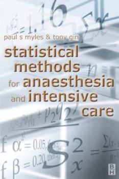 Paperback Statistical Methods for Anaesthesia and Intensive Care Book