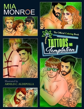 Paperback Tattoos and Temptation: The Official Coloring Book