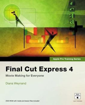 Paperback Final Cut Express 4 [With Dvdrom] Book